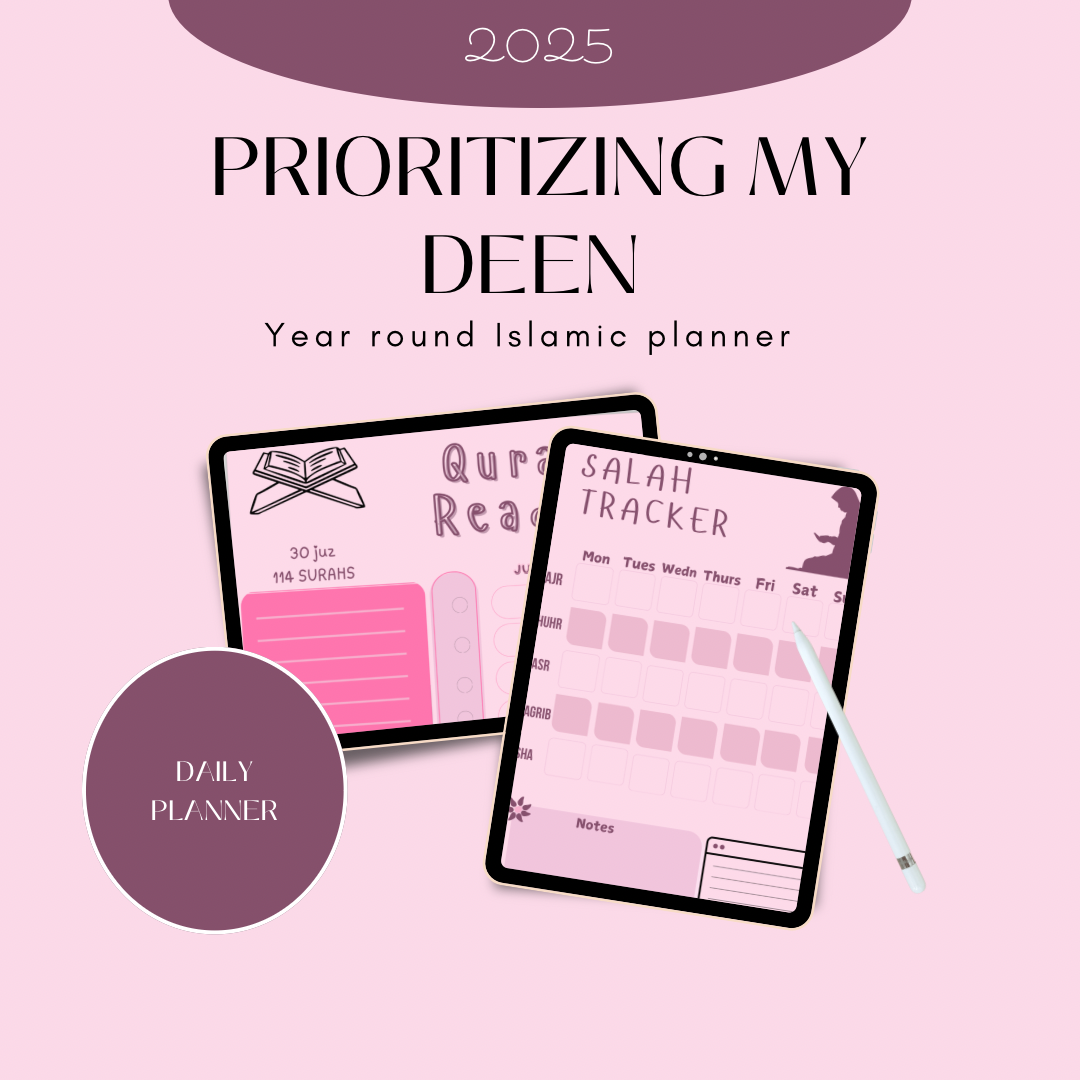 Prioritize Your Deen (Islamic planner ebook )